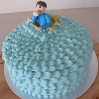 Petal Cake - Person Popping Out cake